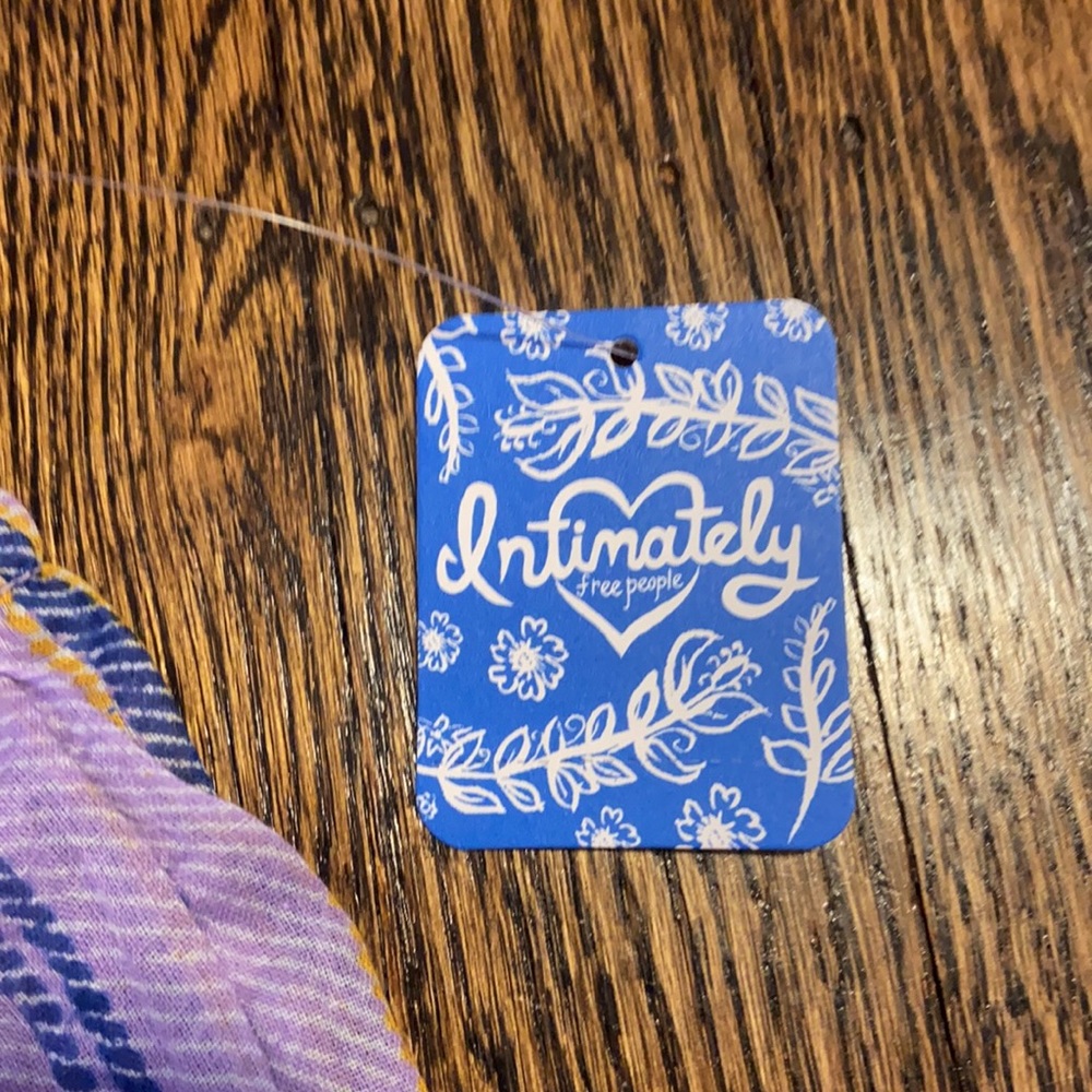 ⭐️HP NWT Free People Namaste Stripe Sleep Shorts - Picture 9 of 11